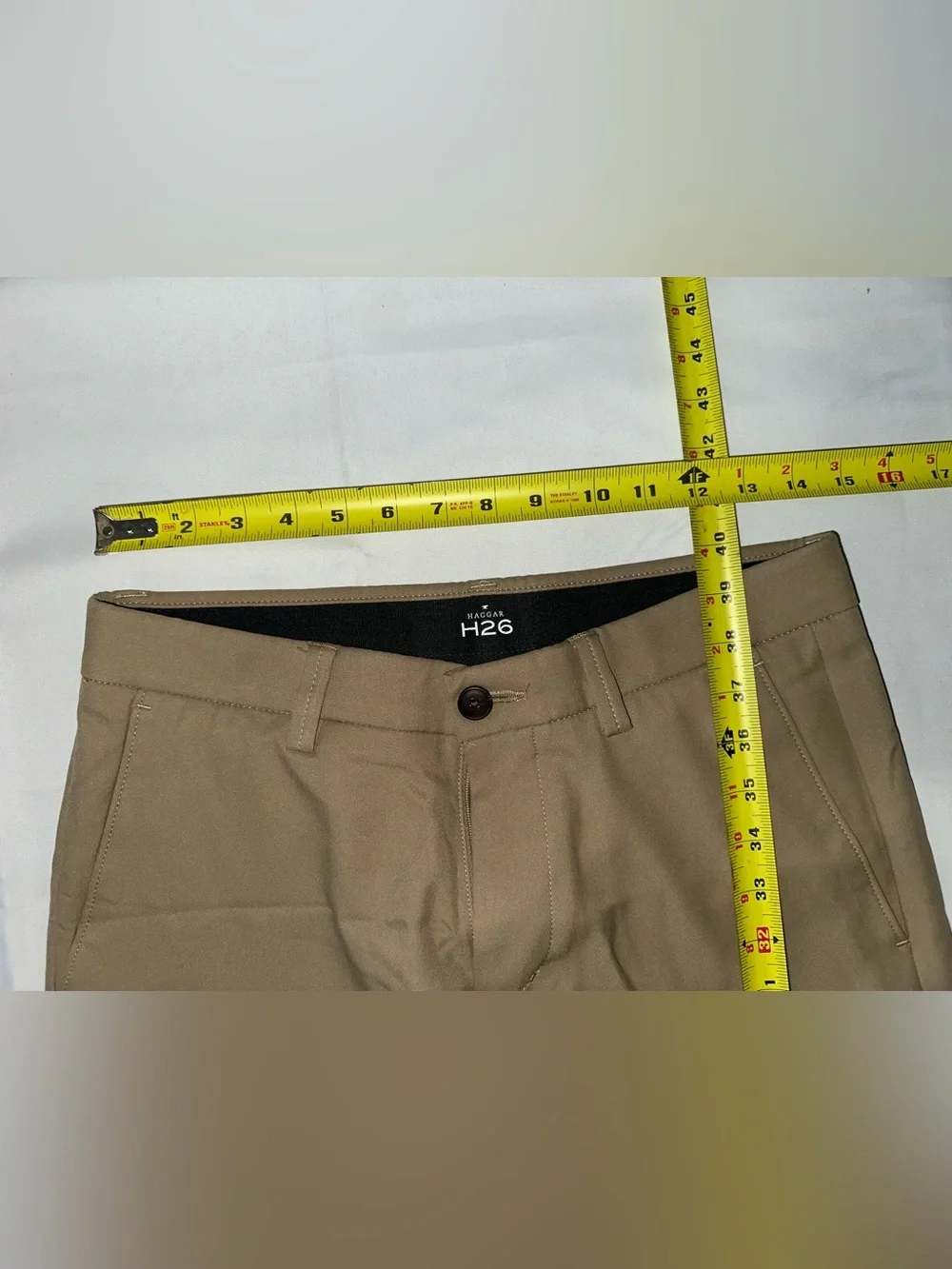 Haggar Men's Chinos in Tan